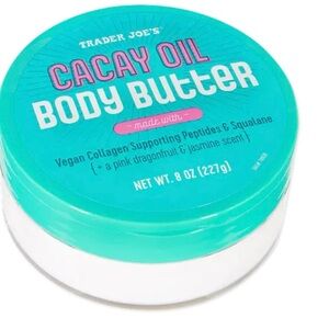 Traders Joes Cacay Oil Body Butter - Teal